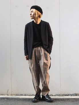 イリザワさん（メンズ・170cm）の冬コーディネート