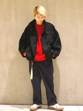 イリザワさん（メンズ・170cm）の冬コーディネート