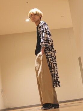 イリザワさん(メンズ・170cm)の夏コーディネート