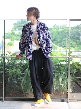 イリザワさん（メンズ・170cm）の夏コーディネート