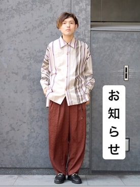 「エトセンス」｜イリザワさん（メンズ・170cm）の夏コーディネート