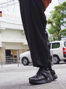 「Lui's（ルイス）のアイテム（スニーカー）」を使った、イリザワさん（メンズ・170cm）の秋コーディネート