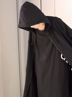 「Ground Y（グラウンドワイ）のアイテム（ジャケット/アウター）」を使った、イリザワさん（メンズ・170cm）の冬コーディネート