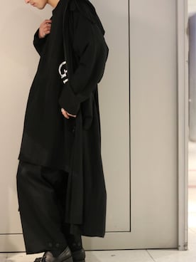 「Ground Y（グラウンドワイ）のアイテム（ジャケット/アウター）」を使った、イリザワさん（メンズ・170cm）の冬コーディネート