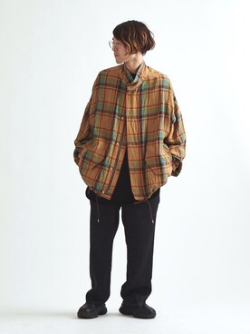「lot holon」｜イリザワさん（メンズ・170cm）の春コーディネート