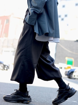 「Lui's（ルイス）のアイテム（スニーカー）」を使った、イリザワさん（メンズ・170cm）の春コーディネート