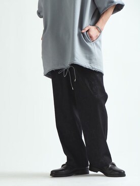 「lot holon（ロットホロン）のアイテム」を使った、イリザワさん（メンズ・170cm）の春コーディネート