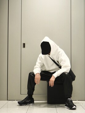 「lot holon（ロットホロン）のアイテム」を使った、イリザワさん（メンズ・170cm）の秋コーディネート
