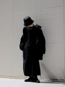 「Ground Y（グラウンドワイ）のアイテム（ジャケット/アウター）」を使った、イリザワさん（メンズ・168cm）の春コーディネート