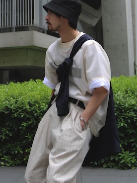 イリザワさん（メンズ・168cm）の夏コーディネート