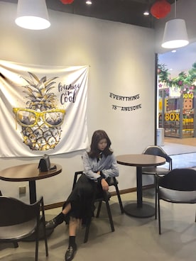 冉さん（レディース・155cm）の冬コーディネート