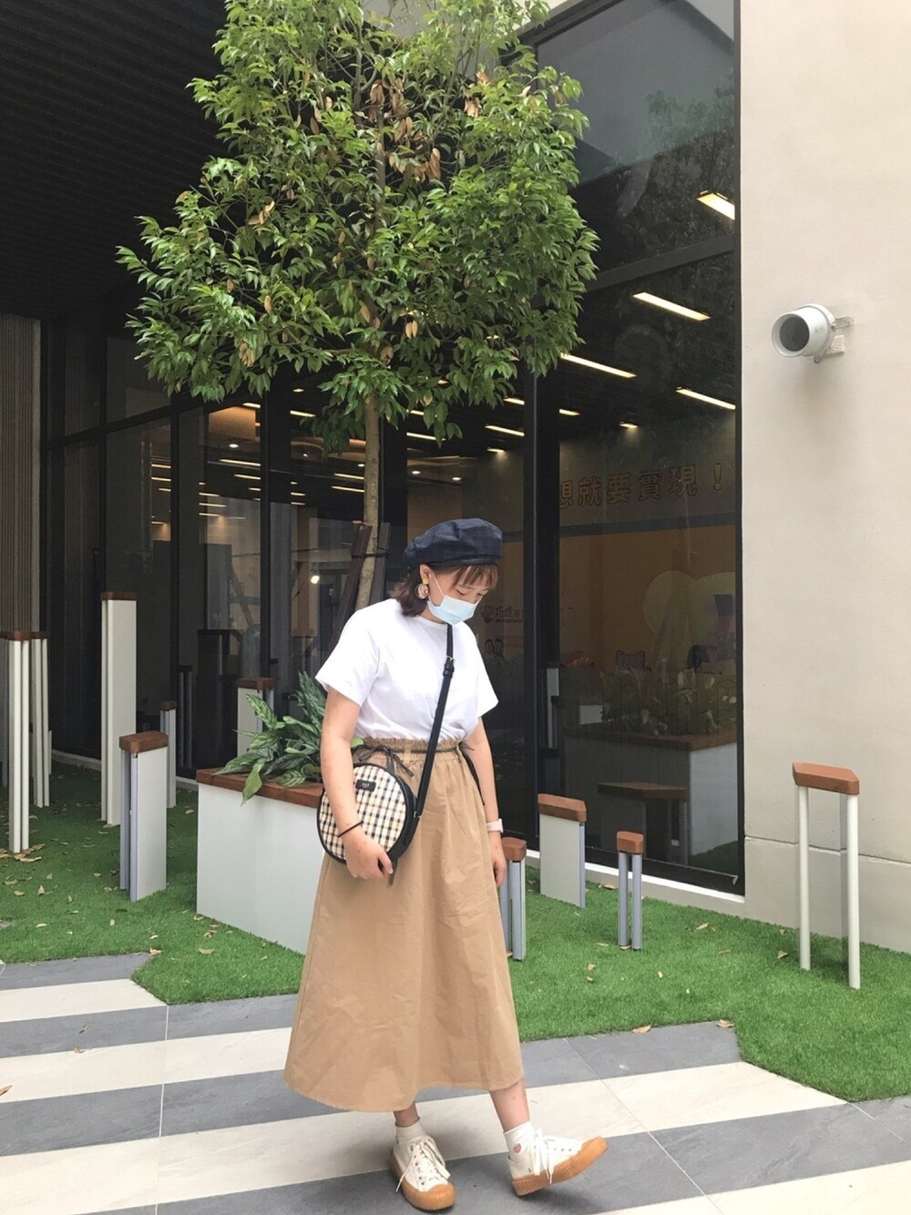 「mini mattersのアイテム（スカート、その他）」を使った、♡Billie-yuyu♡さん（レディース・159cm）の夏コーディネートの1枚目の写真