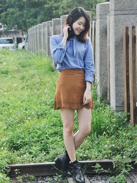 「QUEEN SHOP（クイーンショップ）のアイテム」を使った、QUEEN SHOPさん（レディース・165cm）の夏コーディネート