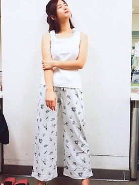 「QUEEN SHOP（クイーンショップ）のアイテム」を使った、QUEEN SHOPさん（レディース・164cm）の夏コーディネート