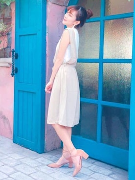 「QUEEN SHOP（クイーンショップ）のアイテム」を使った、QUEEN SHOPさん（レディース・164cm）の夏コーディネート