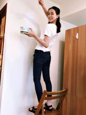 「QUEEN SHOP（クイーンショップ）のアイテム」を使った、QUEEN SHOPさん（レディース・165cm）の夏コーディネート