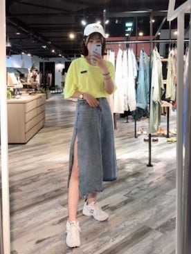 「QUEEN SHOP（クイーンショップ）のアイテム」を使った、QUEEN SHOPさん（レディース・162cm）の夏コーディネート