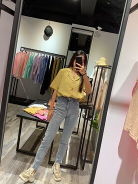 「通勤穿搭」｜「アイテム（その他）」を使った、QUEEN SHOPさん（レディース・160cm）の夏コーディネート