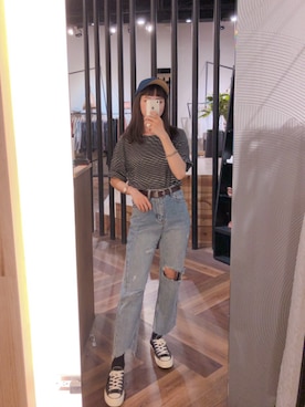 「QUEEN SHOP（クイーンショップ）のアイテム」を使った、QUEEN SHOPさん（レディース・158cm）の秋コーディネート