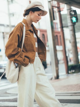 「oversize」｜QUEEN SHOPさん（レディース・162cm）の秋コーディネート