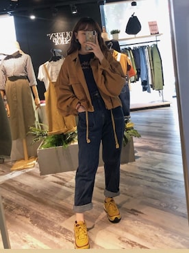 「通勤穿搭」｜「アイテム（その他）」を使った、QUEEN SHOPさん（レディース・158cm）の秋コーディネート