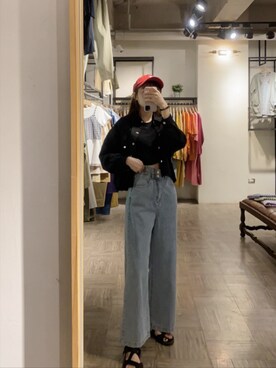 「QUEEN SHOP（クイーンショップ）のアイテム」を使った、QUEEN SHOPさん（レディース・164cm）の春コーディネート