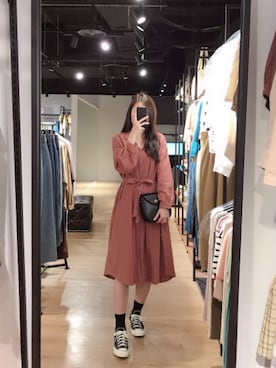 「QUEEN SHOP（クイーンショップ）のアイテム」を使った、QUEEN SHOPさん（レディース・160cm）の春コーディネート