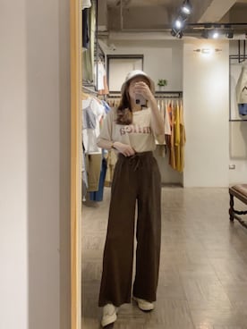 「QUEEN SHOP（クイーンショップ）のアイテム」を使った、QUEEN SHOPさん（レディース・164cm）の春コーディネート