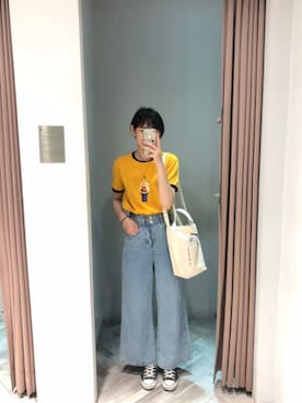 「QUEEN SHOP（クイーンショップ）のアイテム」を使った、QUEEN SHOPさん（レディース・167cm）の春コーディネート