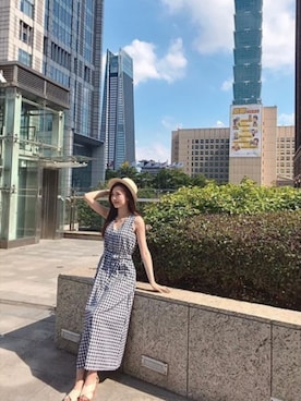 「QUEEN SHOP（クイーンショップ）のアイテム」を使った、QUEEN SHOPさん（レディース・162cm）の夏コーディネート