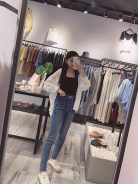 「QUEEN SHOP（クイーンショップ）のアイテム」を使った、QUEEN SHOPさん（レディース・149cm）の夏コーディネート