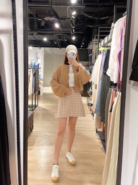 「QUEEN SHOP（クイーンショップ）のアイテム」を使った、QUEEN SHOPさん（レディース・170cm）の冬コーディネート