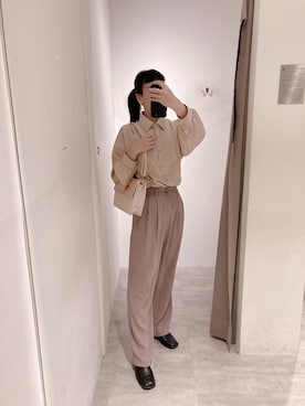 「QUEEN SHOP（クイーンショップ）のアイテム」を使った、QUEEN SHOPさん（レディース・163cm）の春コーディネート