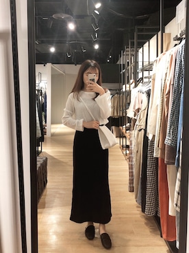 「通勤穿搭」｜「アイテム（ワンピース/ドレス）」を使った、QUEEN SHOPさん（レディース・156cm）の春コーディネート