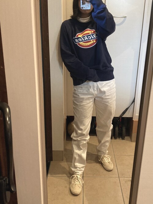 Hnokaa Dickiesのスウェットを使ったコーディネート Wear
