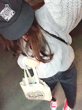 「TCSS（ティーシーエスエス）のアイテム（帽子）」を使った、おもも‪︎‬‪︎☺︎さん（レディース・168cm）の春コーディネート