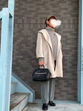 erinaさん(レディース・153cm)の冬コーディネート