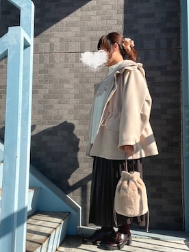 erinaさん(レディース・153cm)の冬コーディネート