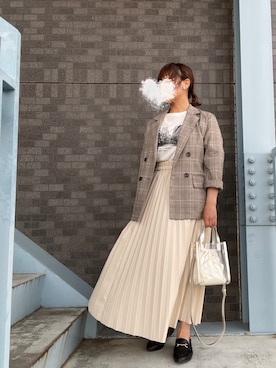 erinaさん（レディース・153cm）の春コーディネート