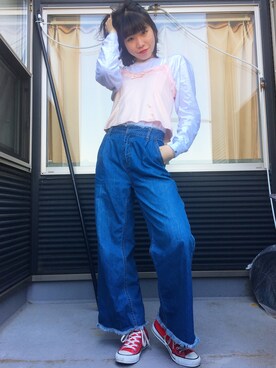 のんさん（レディース・165cm）の春コーディネート