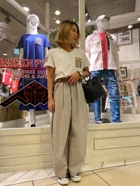 M7さん(レディース・155cm)の夏コーディネート