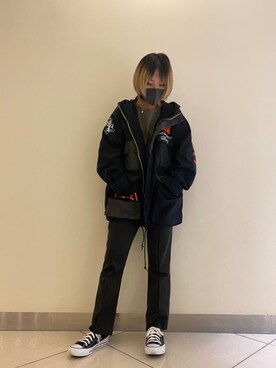 「コーディネート」｜「アイテム（ブルゾン）」を使った、M7さん（レディース・155cm）の夏コーディネート