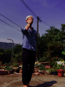 TKさん(メンズ・173cm)の夏コーディネート