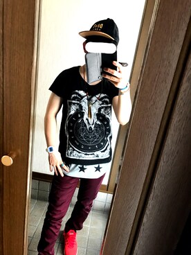 「SHOTOのアイテム」を使った、ヨッちゃんさん（メンズ・172cm）の夏コーディネート