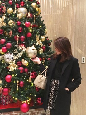 「Rubyrivet（ルビーリベット）のアイテム（スカート）」を使った、kasumi さん（レディース・163cm）の冬コーディネート