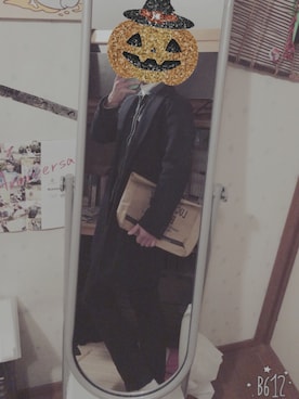 「wearhalloween2017」｜「アイテム（チェスターコート）」を使った、サコさん（メンズ・171cm）の秋コーディネート