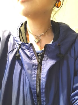 「SIERRA DESIGNS（シェラデザイン）のアイテム（マウンテンパーカー）」を使った、たんこさん（レディース・153cm）の春コーディネート