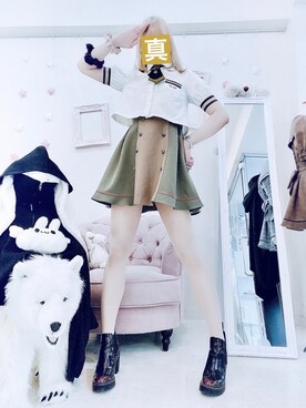 真島茜さんのコーディネート