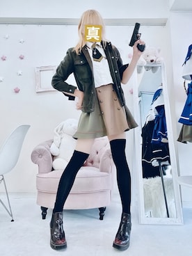 真島茜さんのコーディネート