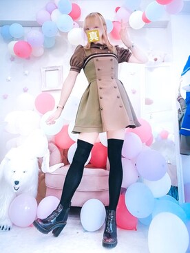 真島茜さんのコーディネート